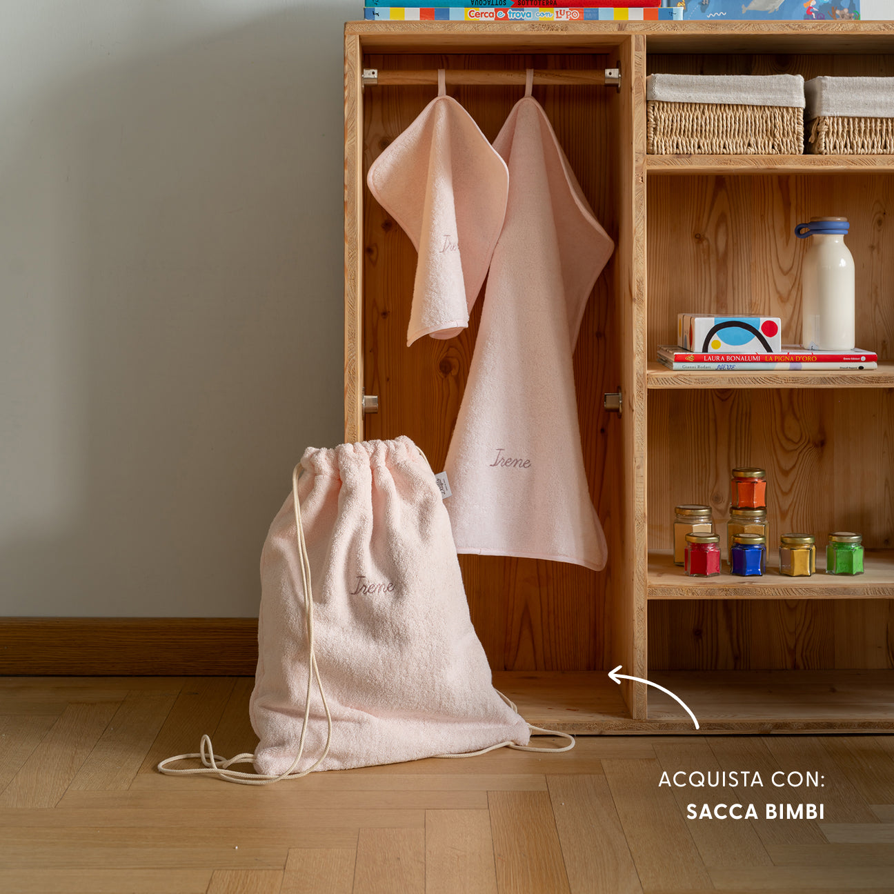 dalfilo-set-asciugamani-bimbi-2-pezzi-30x30-40x60 image 6