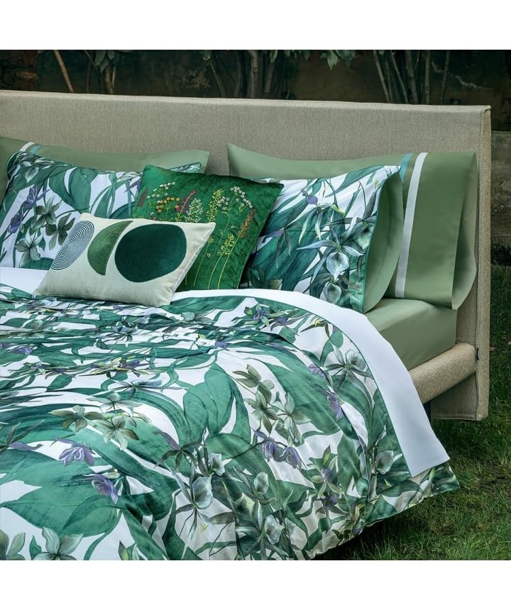 fazzini-amazzonia-completo-letto-2-piazze-verde-bianco-amzcobo-3 image 3