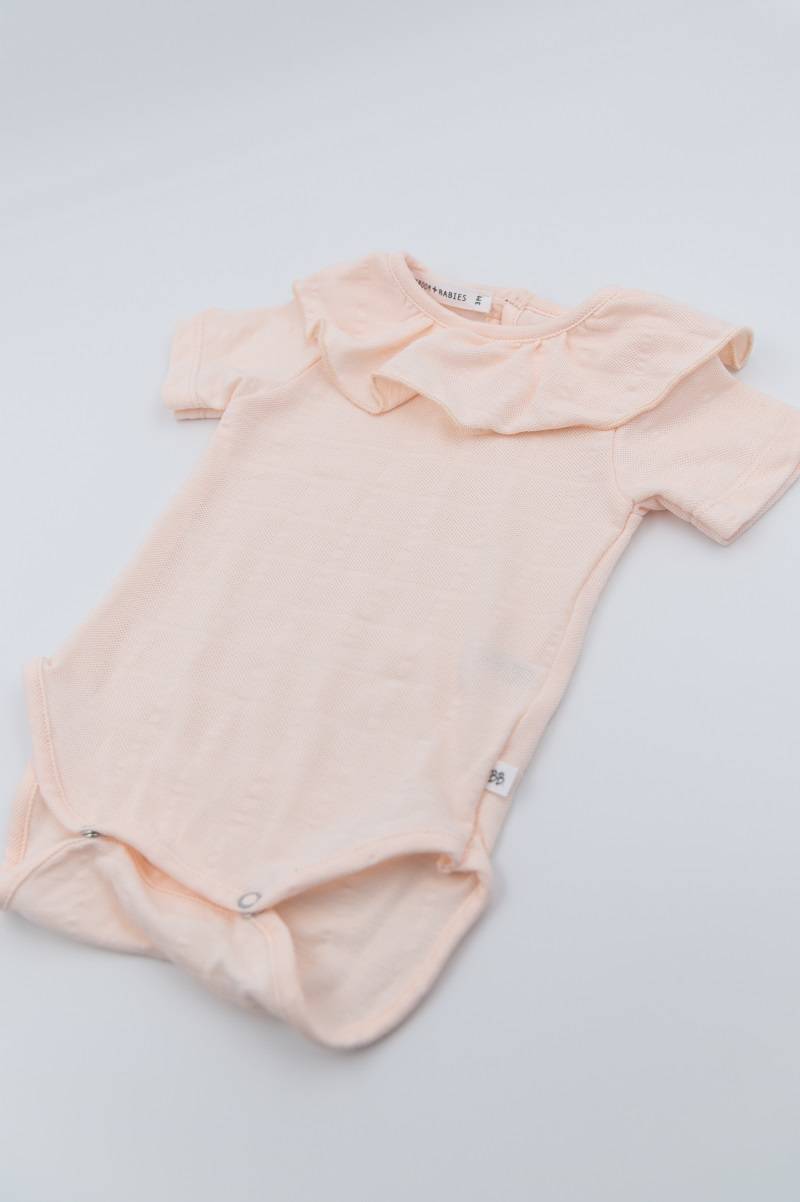 bamboom-body-con-collo-volant-rosa-chiaro-328 image 2