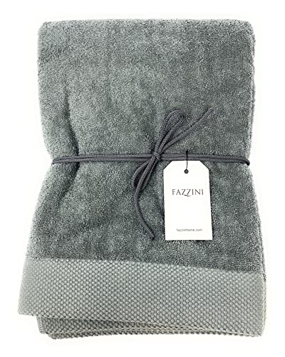 fazzini-fitness-telo-bagno-100x150-cm-in-spugna-grigio-piombo image 6