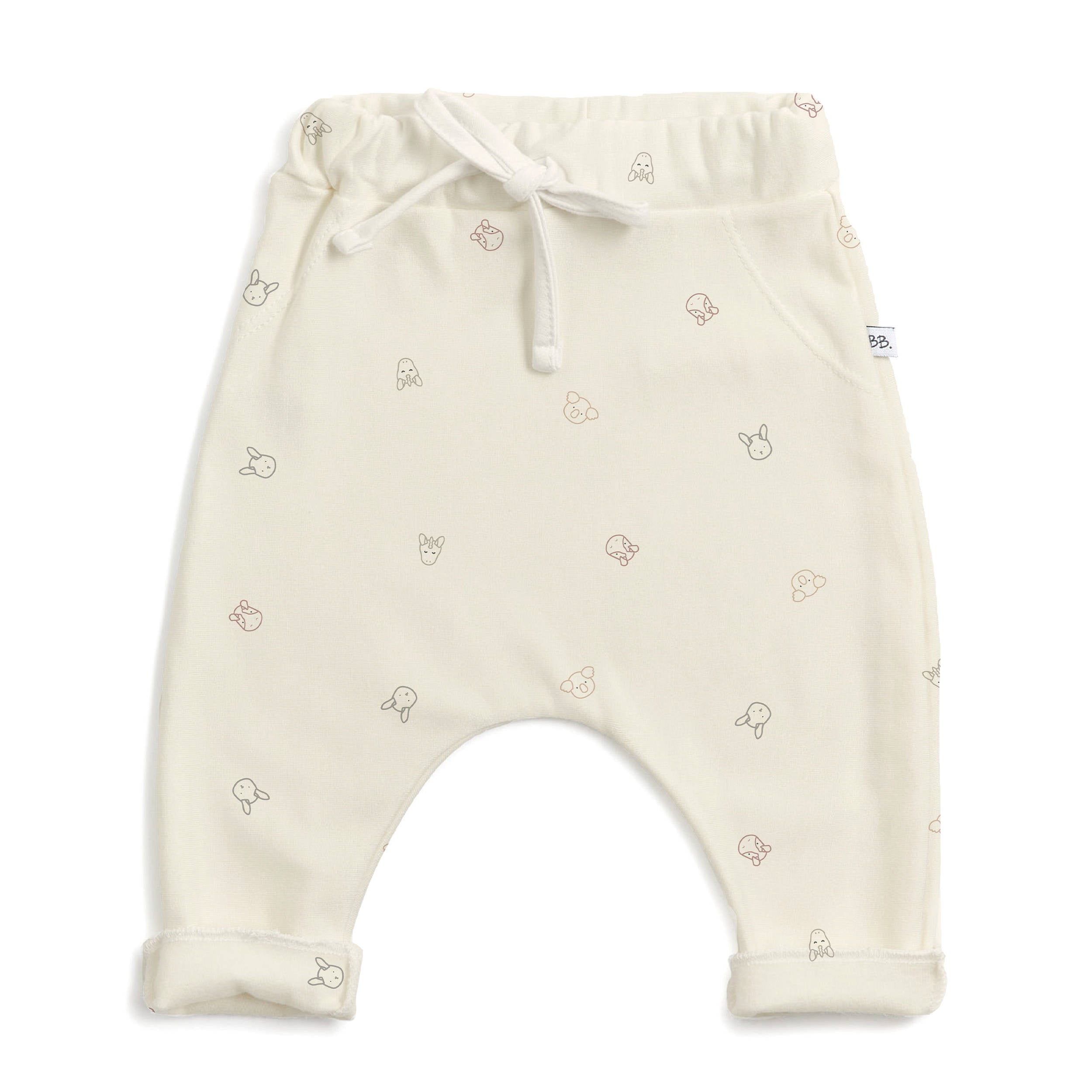 bamboom-pantaloncino-pure-animal-friends-236-neonato image 1