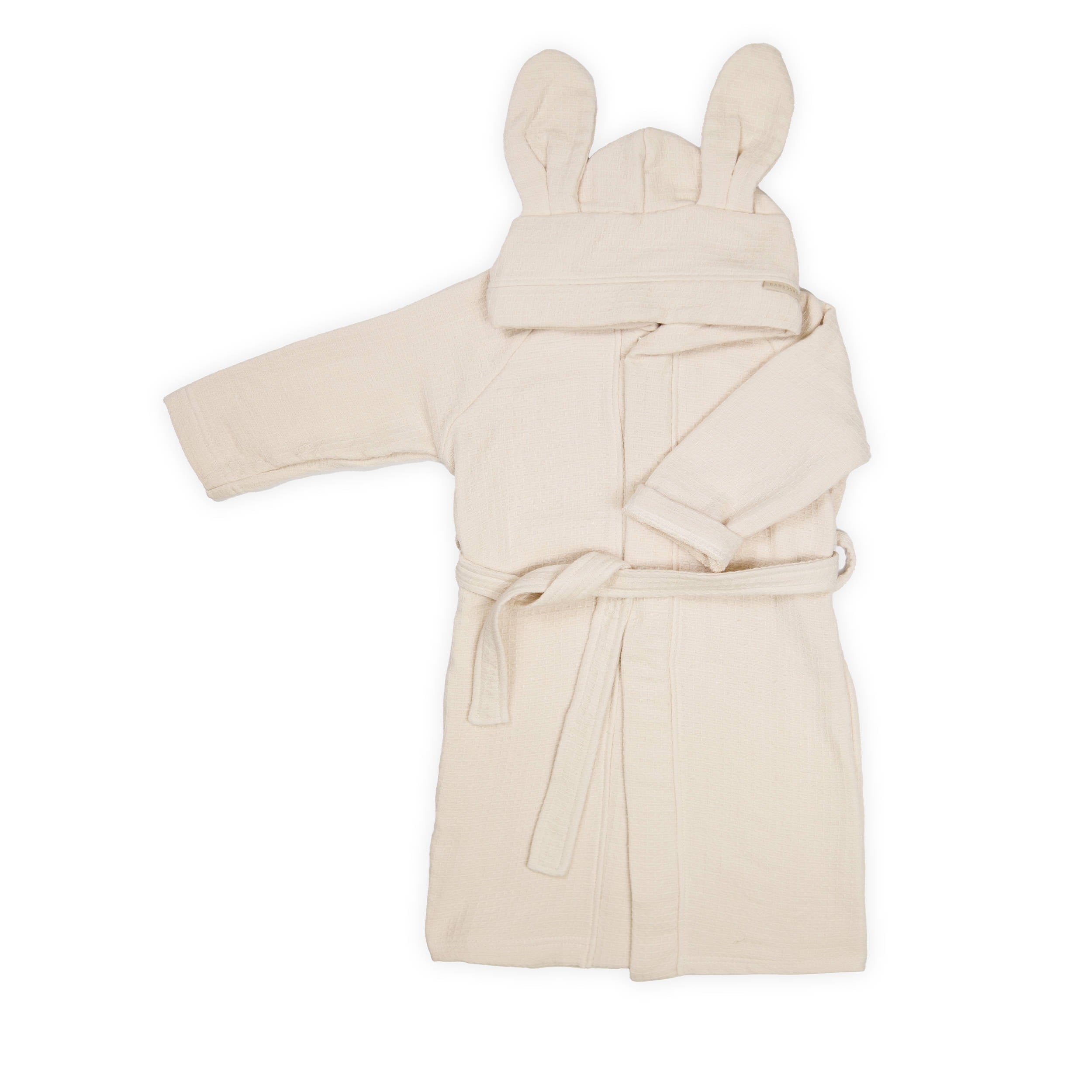 bamboom-accappatoio-waffle-warm-white-345 image 1