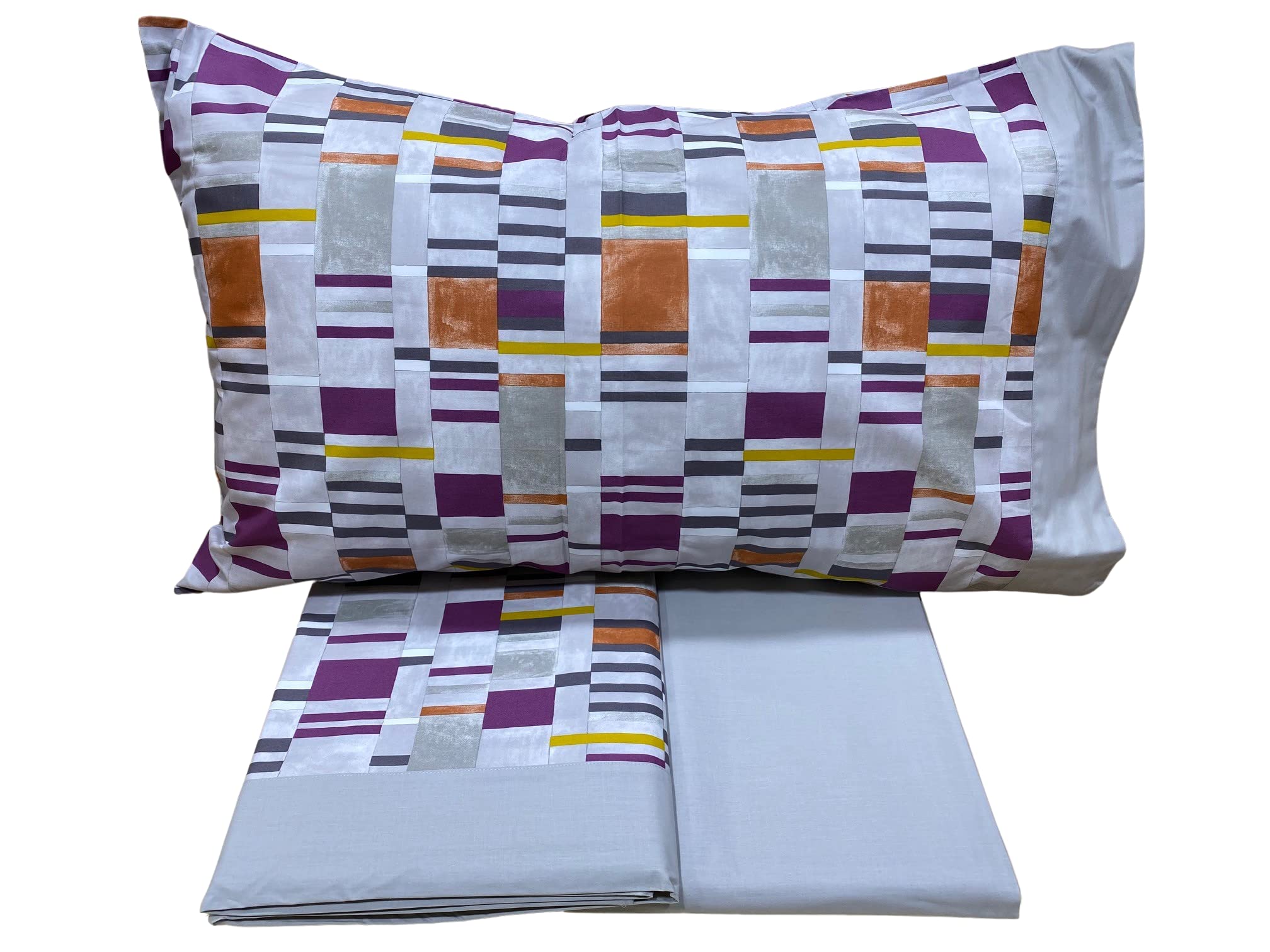 fazzini-parc-g-ell-completo-lenzuola-1-piazza-purple-copper-grigio image 1