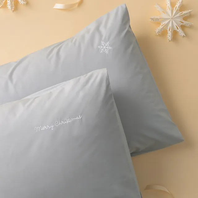 dalfilo-federe-in-percalle-edizione-limitata-natale-set-2-pezzi image 1