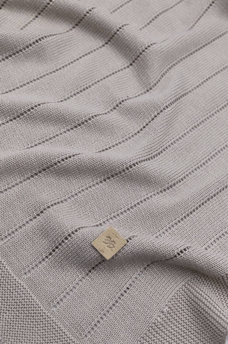 bamboom-copertina-righe-knitted-cammello-33 image 3
