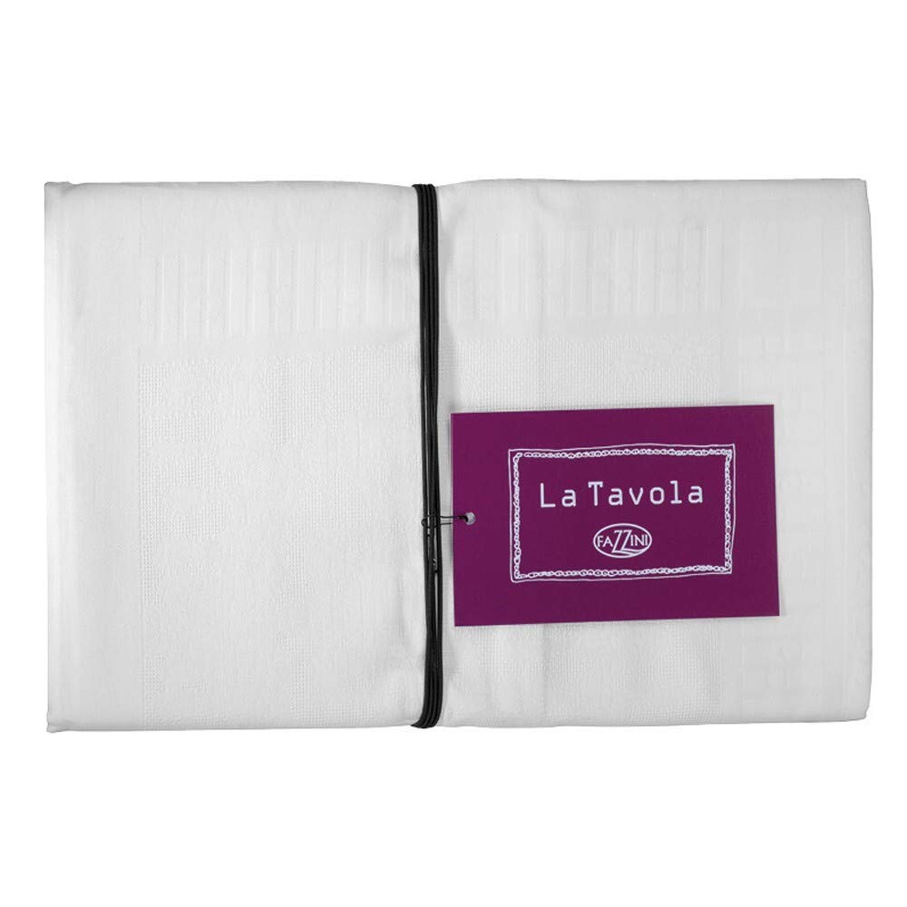 fazzini-la-tavola-aubergine-tovaglia-150x240-cm-in-jacquard-puro-cotone image 1