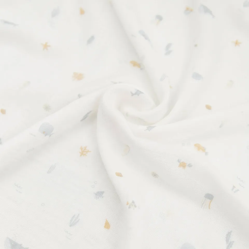 bamboom-swaddle-xl-singolo-120x120cm-print-sealife-326 image 1
