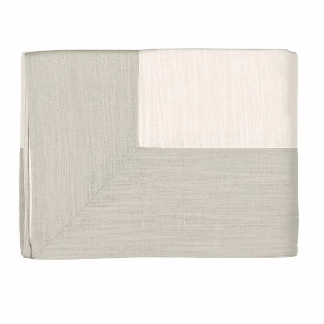 fazzini-cornici-tovaglia-145x220-cm-avorio-travertino image 1