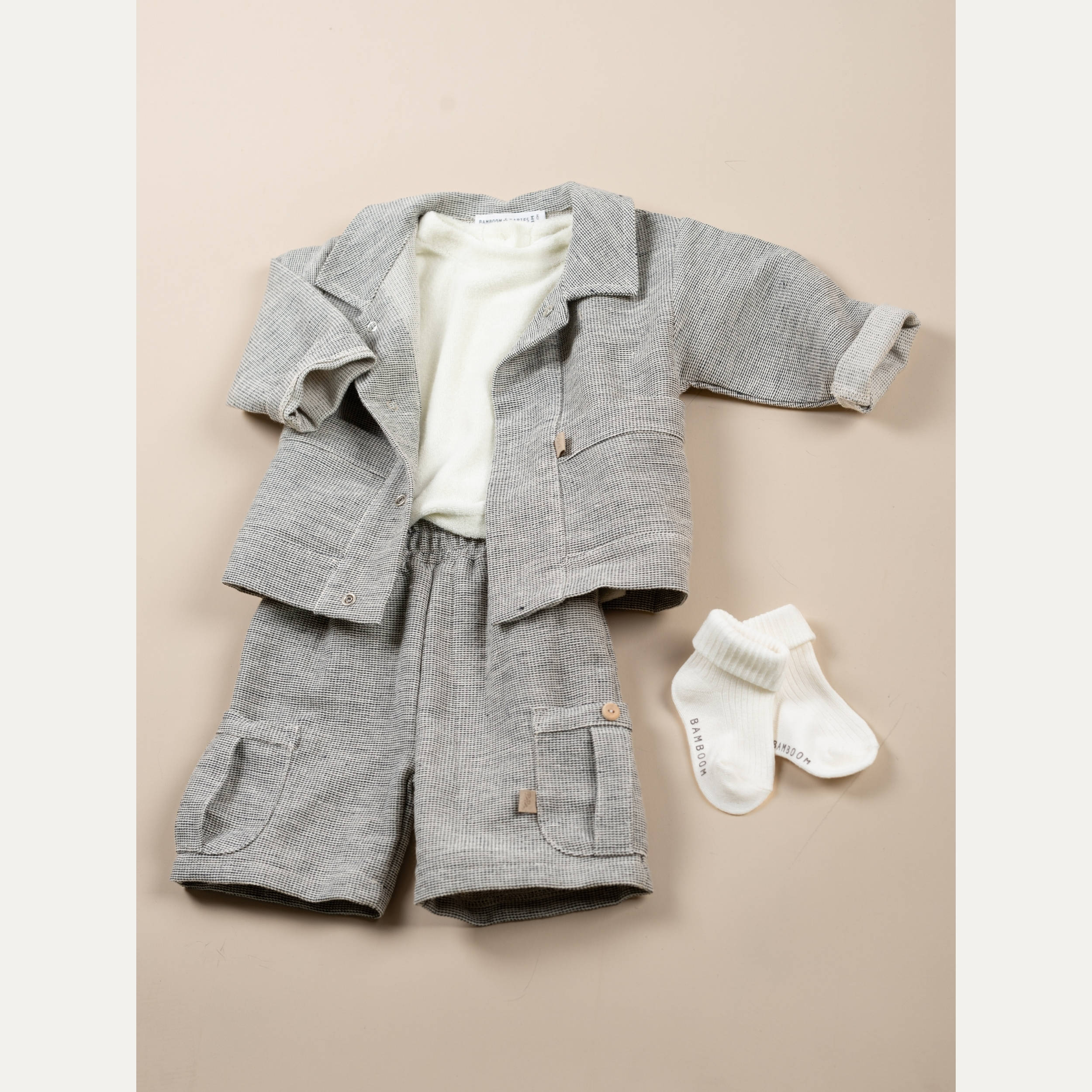 bamboom-shorts-bermuda-cotone-canapa-blu-07 image 5
