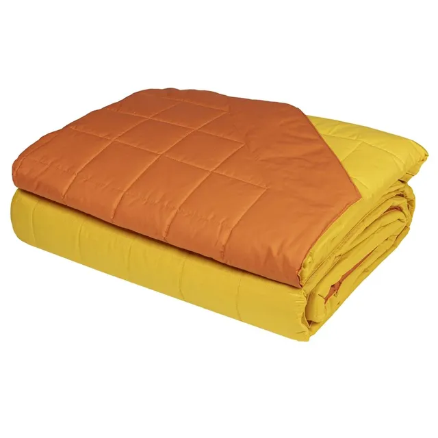 fazzini-dialogo-quilt-1-piazza-e-mezza-220x270-cm-giallo-arancio image 1