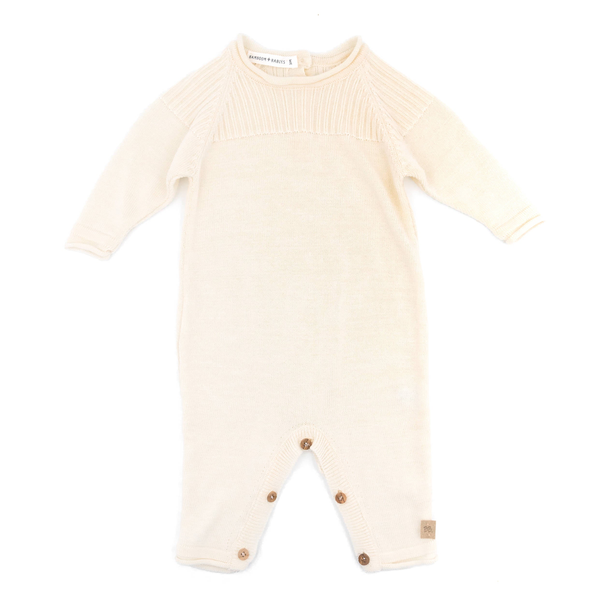 bamboom-tutina-knitted-con-apertura-dietro-bianco-01 image 1