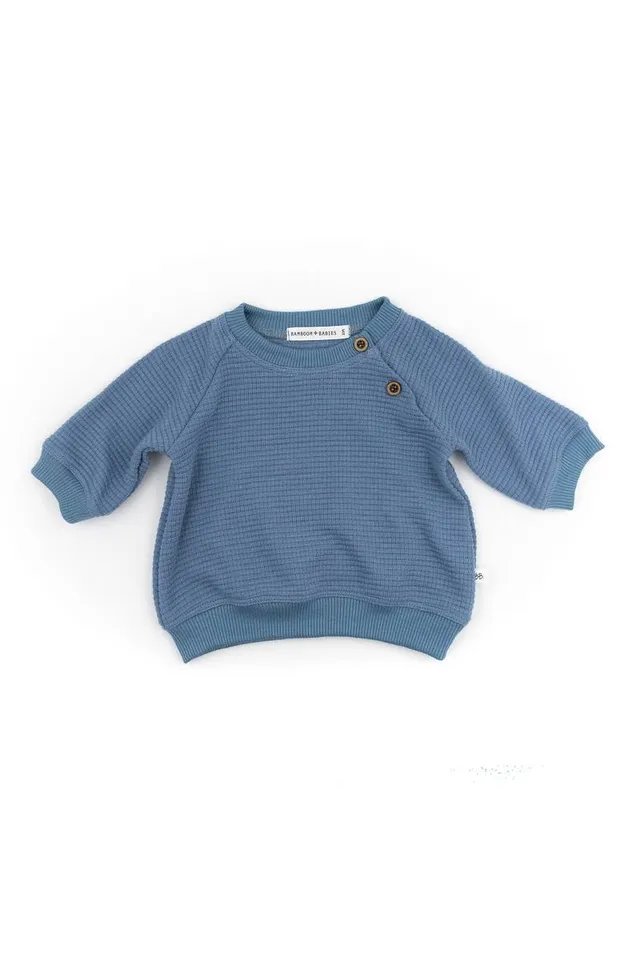 bamboom-maglia-nido-d-ape-bimbo-blu-086 image 1