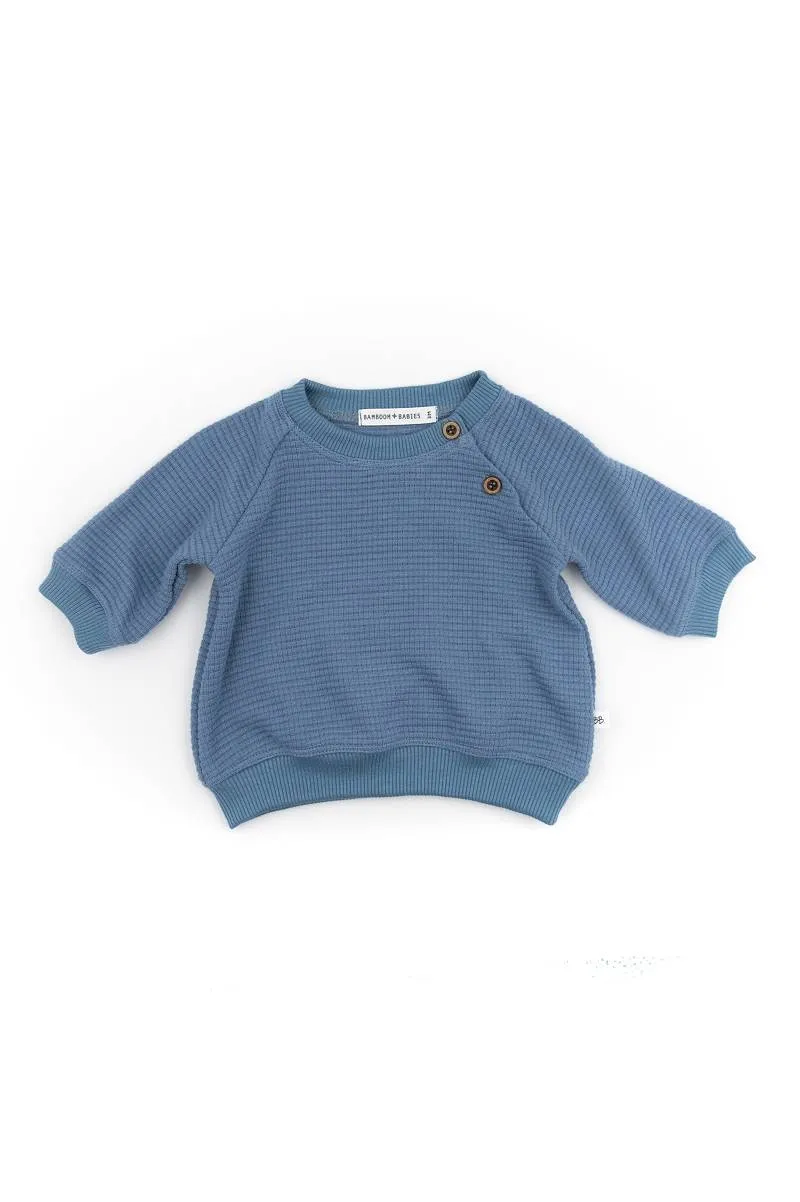 bamboom-maglia-nido-d-ape-bimbo-blu-086 image 1
