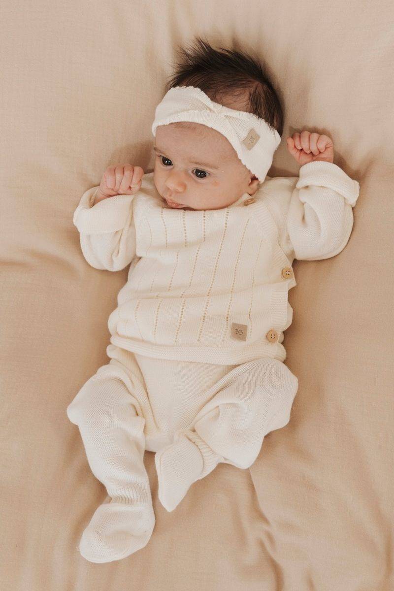 bamboom-maglia-incrociata-trattini-knitted-bianco-01 image 3