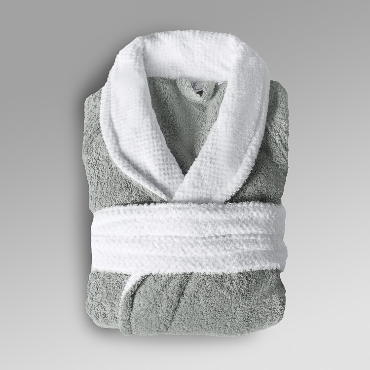 rivolta-carmignani-imperiale-accappatoio-in-spugna-di-cotone-collo-scialle image 3