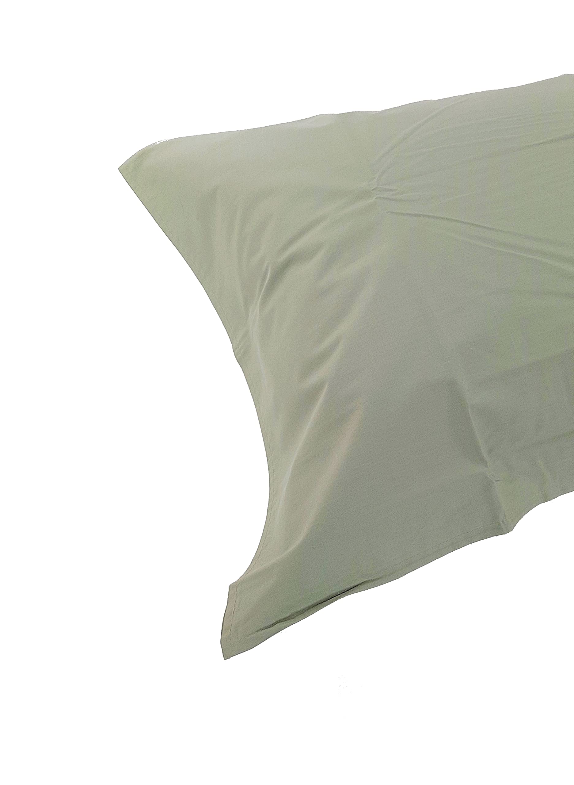 fazzini-arianna-coppia-federe-52x82-percalle-200tc-verde-salvia-p15 image 1