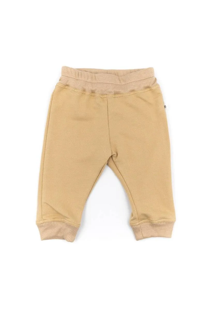 bamboom-pants-jogging-bimbo-cammello-212-in-fibra-di-bamb image 1
