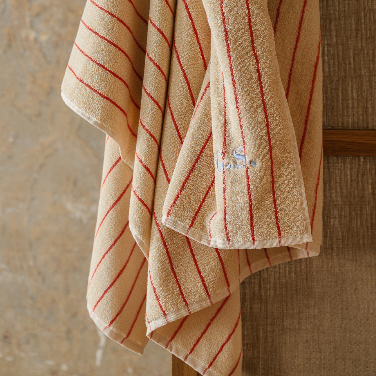 dalfilo-telo-doccia-linea-classica-in-cotone-500-gr-a-righe image 6