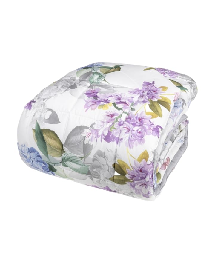 fazzini-set-lenzuola-4-pezzi-floreale-grigio-perla-full-lavabile image 2