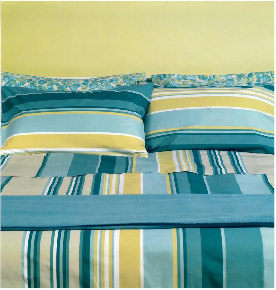 fazzini-baiadera-verde-parure-copripiumino-matrimoniale-250x260-cm image 1