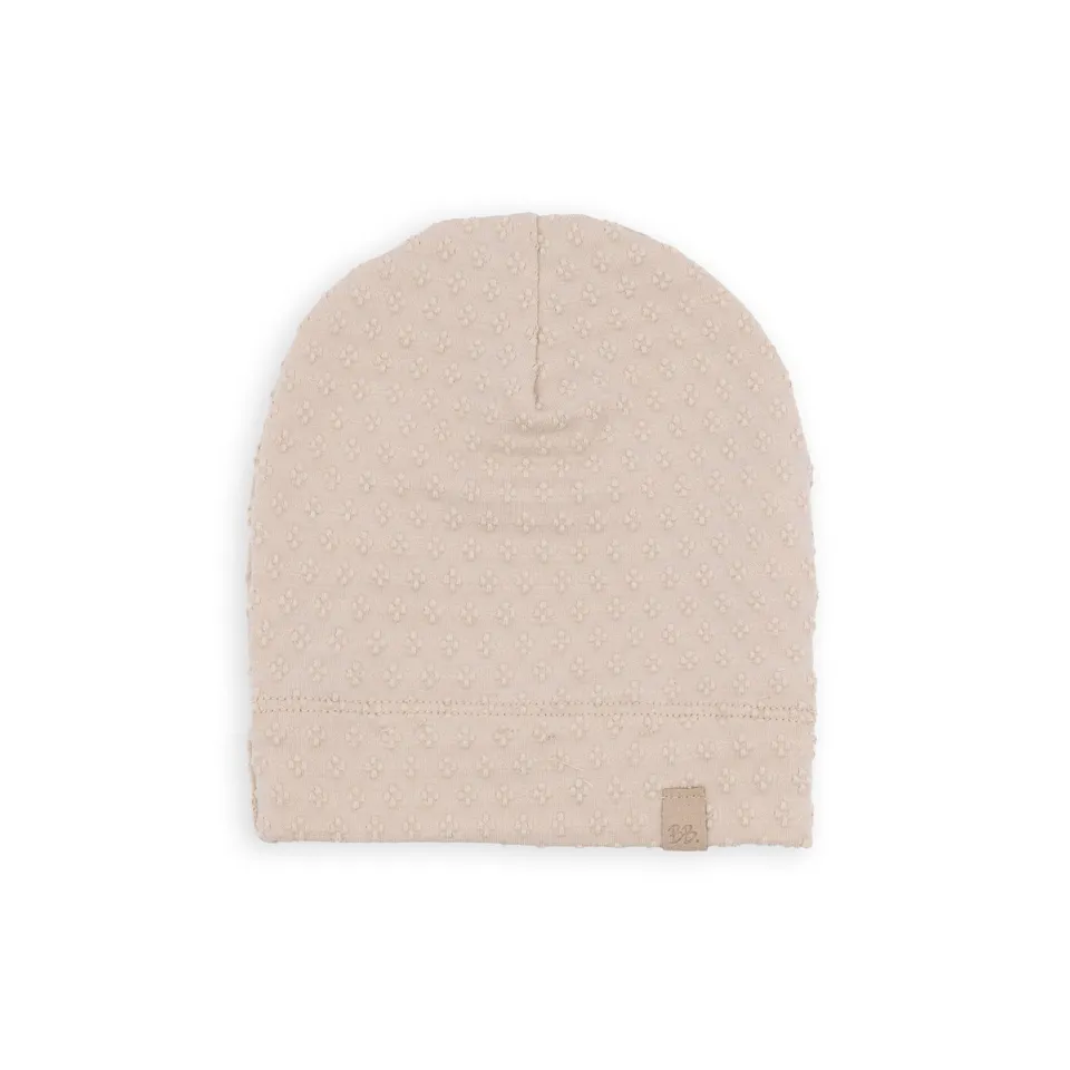 bamboom-beanie-cappellino-neonato-almond-cream-273 image 1