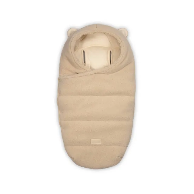 bamboom-igloo-teddy-newborn-soft-sand-571-sacco-termico-neonato image 1
