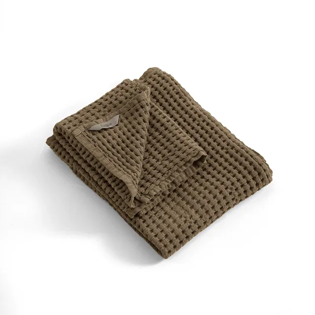 dalfilo-set-asciugamani-viso-mani-nido-d-ape-stonewashed-cotone image 1