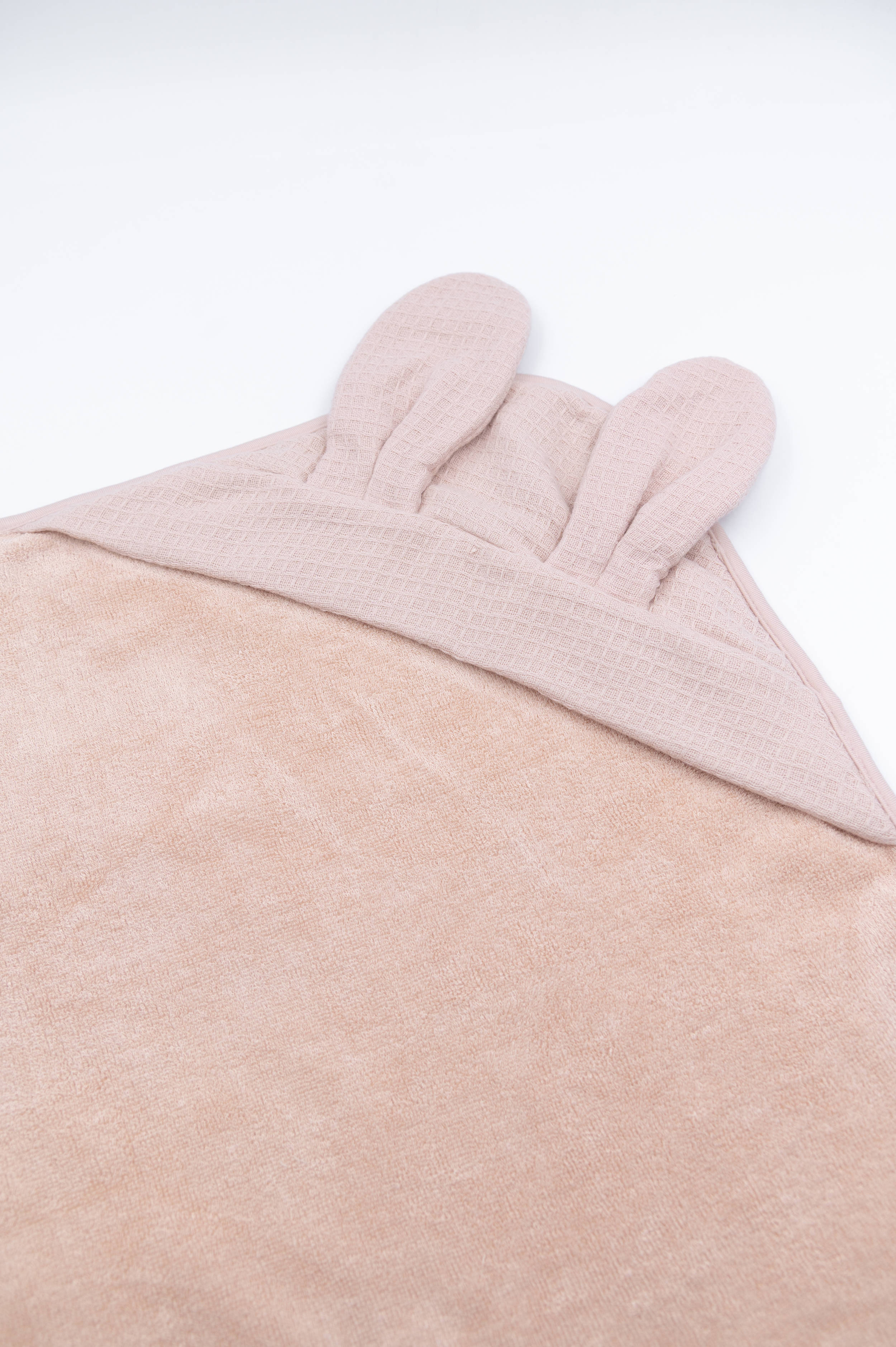 bamboom-bagno-duo-waffle-asciugamano-guanto-vintage-pink-341 image 2