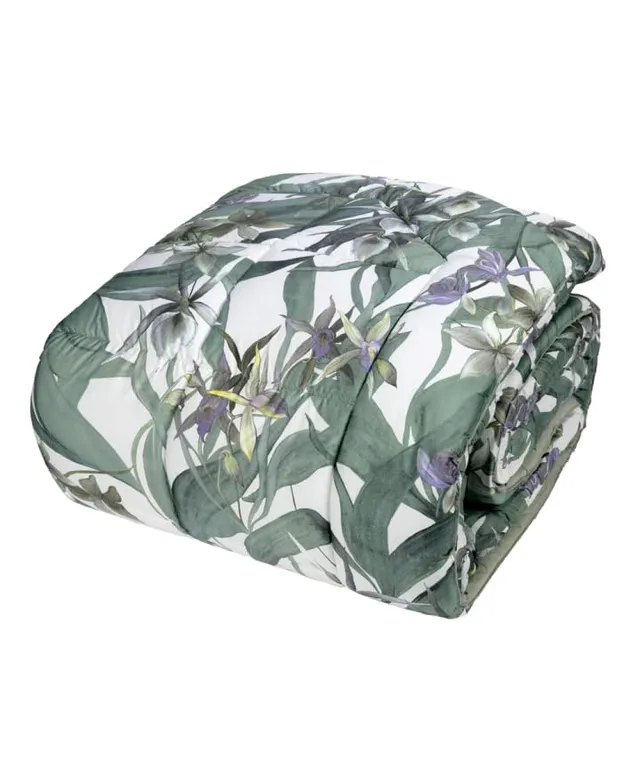 fazzini-amazzonia-trapunta-2-piazze-verde-bianco-amztr23-3 image 1