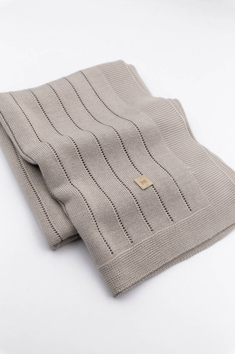 bamboom-copertina-righe-knitted-cammello-33 image 2