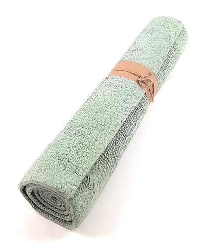 fazzini-up-down-tappeto-bagno-70x140-cotone-eucalipto image 4