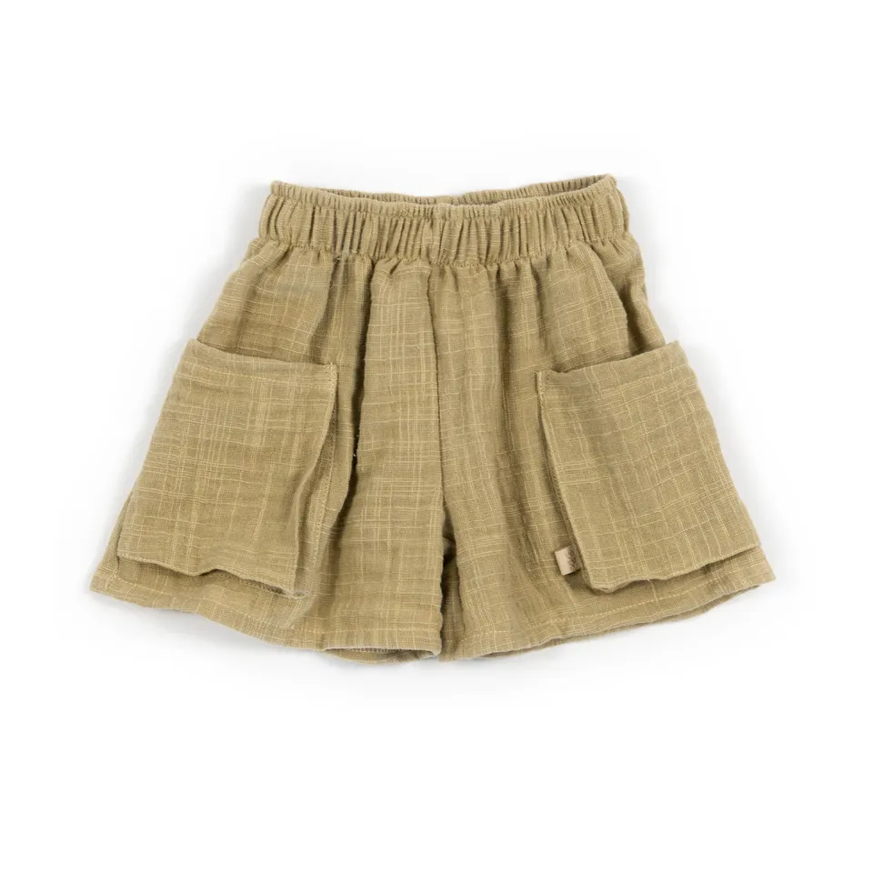 bamboom-short-bimba-con-tasche-mustard-270 image 1