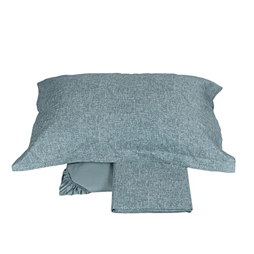 fazzini-baco-completo-copripiumino-matrimoniale-raso-300-tc-blue-fog image 2