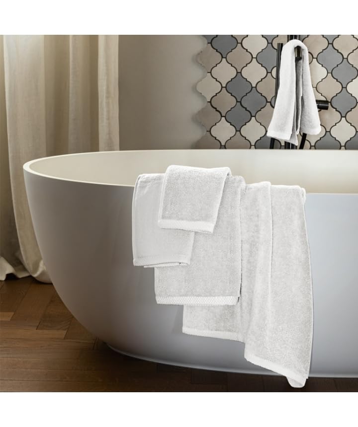 fazzini-square-telo-bagno-100x150-verde-eucalipto image 3