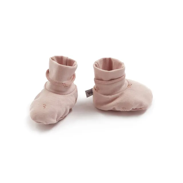 bamboom-babbucce-neonato-pure-olives-413-in-viscosa-di-bamb image 1