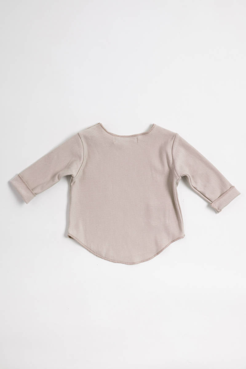 bamboom-pure-maglia-manica-lunga-neonato-sabbia-09 image 4