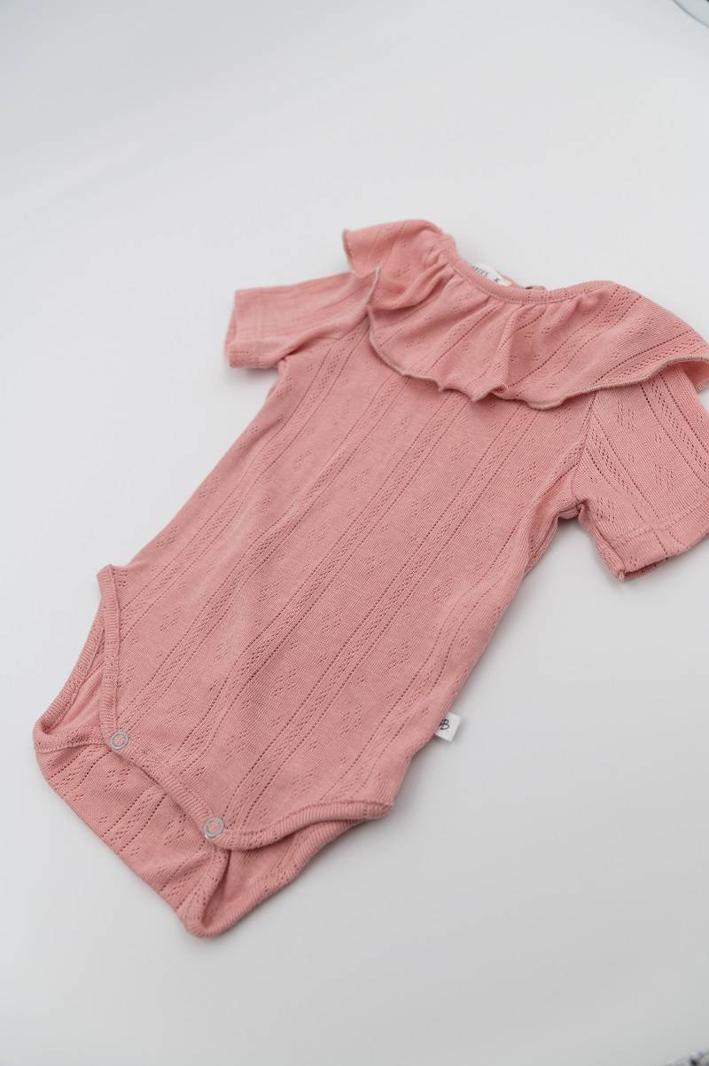 bamboom-body-mezze-maniche-collo-volant-rosa-scuro-147 image 2
