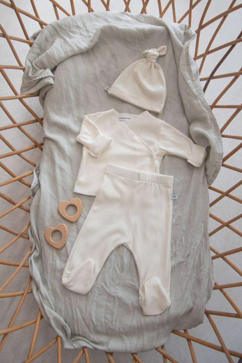bamboom-pantaloncino-neonato-con-piedi-premature-00m-02-panna image 2