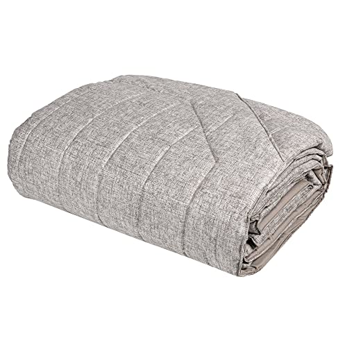 fazzini-shantung-quilt-2-piazze-270x270-cm-sasso image 2