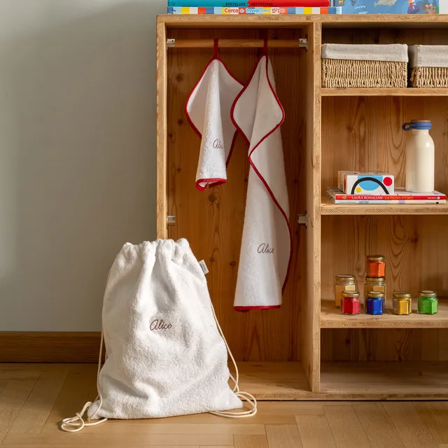 dalfilo-set-scuola-bimbi-3-pezzi-in-spugna-di-cotone image 1