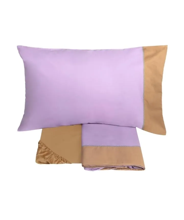 fazzini-crazy-quilt-completo-lenzuola-2-piazze-malva image 1