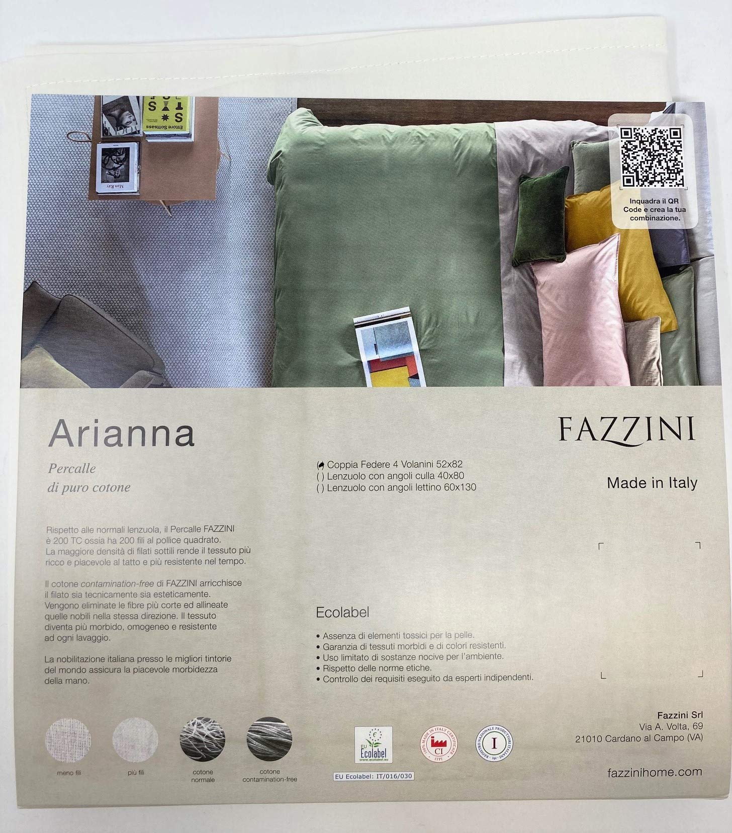 fazzini-arianna-lenzuolo-sotto-con-angoli-percalle-200-tc-piazza-e-mezza-125x200-2 image 2