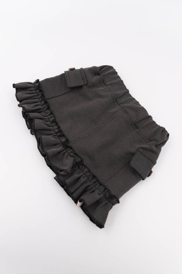 bamboom-gonna-corta-bimba-jeans-antracite-816-in-bamb image 2