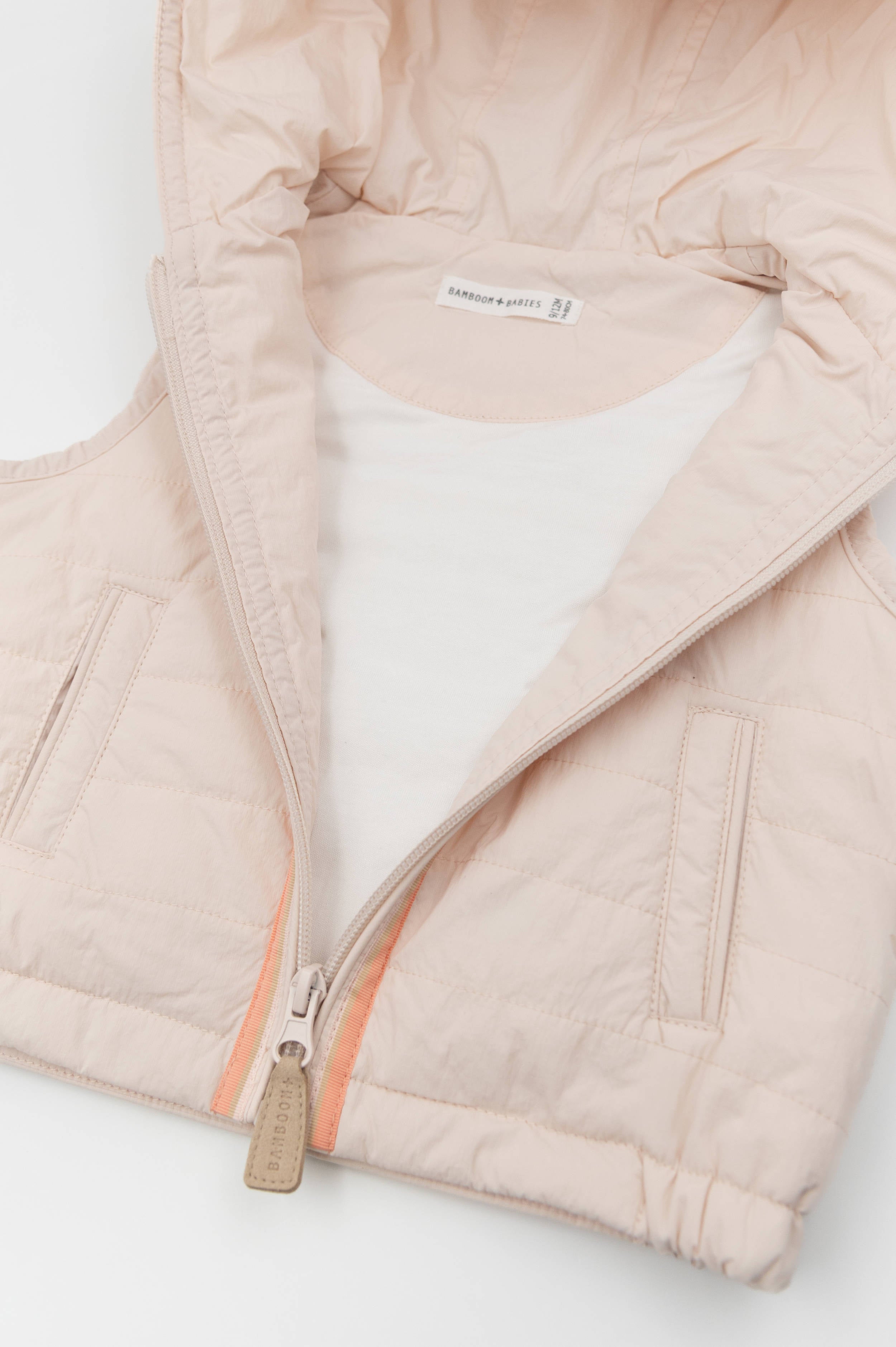 bamboom-smanicato-con-cappuccio-pink-bloom-275-trapuntato image 2