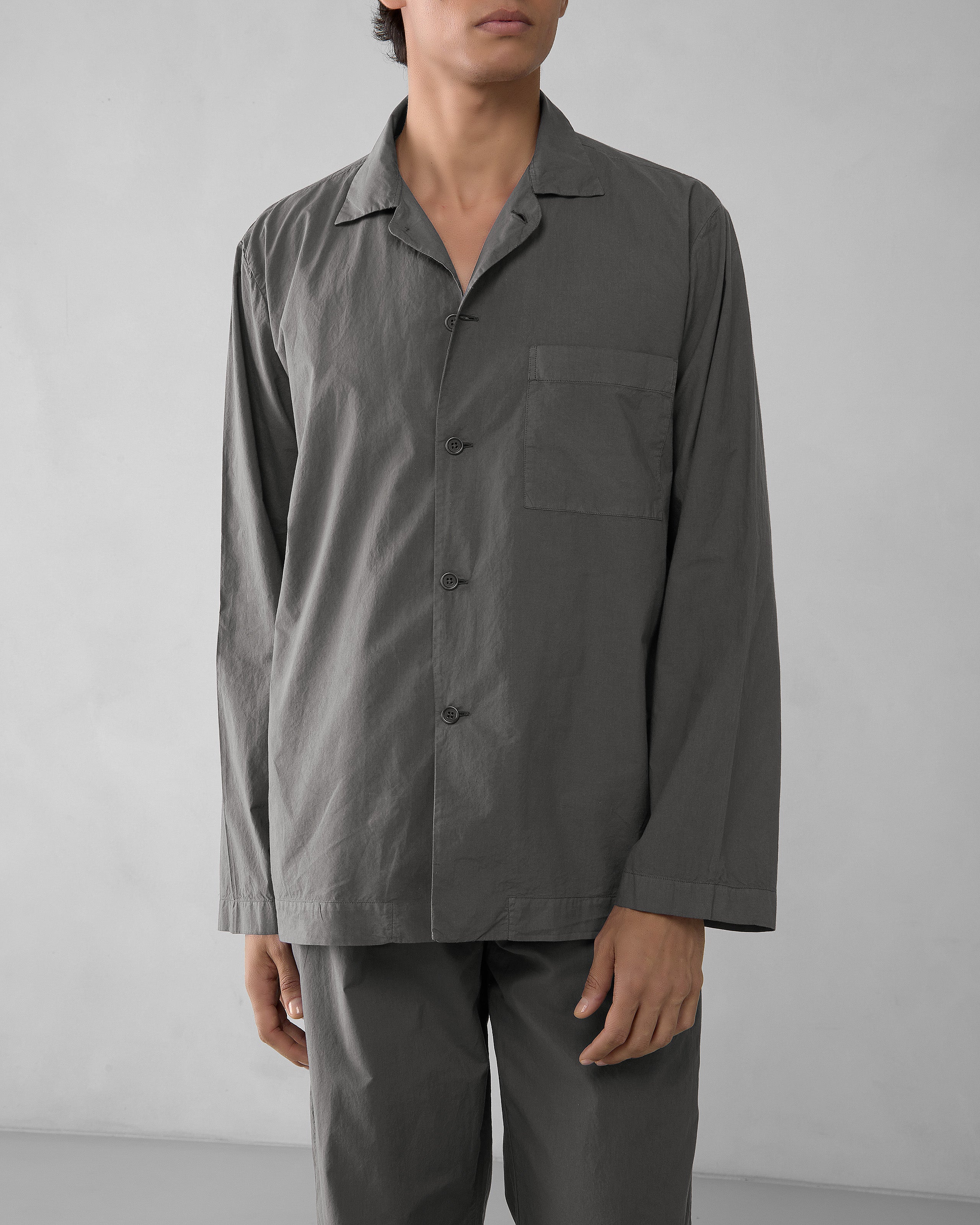 society-limonta-toni-camicia-in-cotone-100-tinta-in-capo image 1