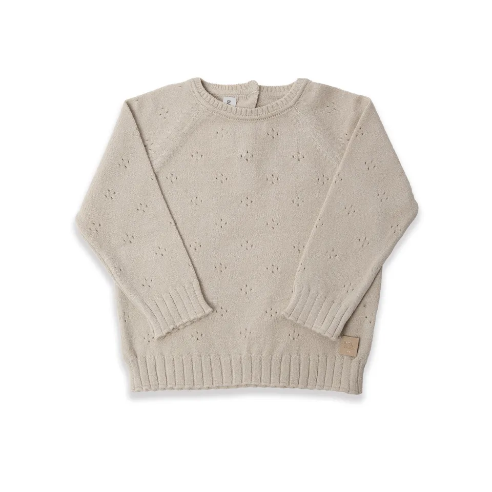 bamboom-maglia-fiore-bimba-sand-10 image 1