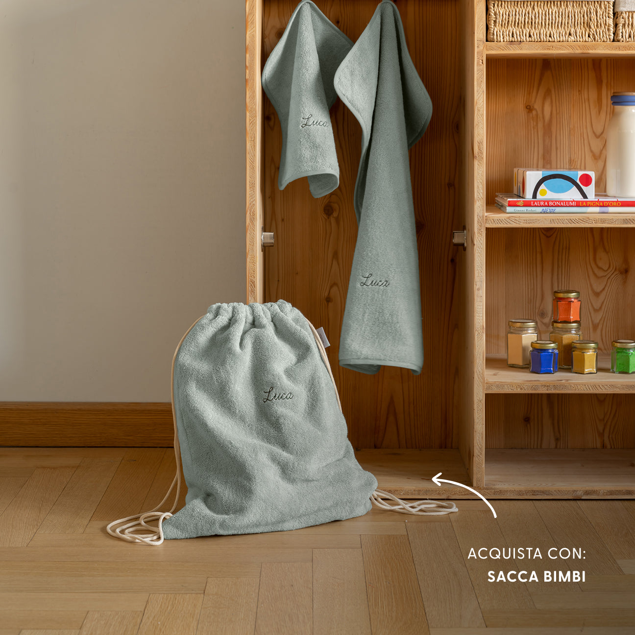 dalfilo-linea-bimbi-set-2-asciugamani-in-spugna-di-cotone image 6