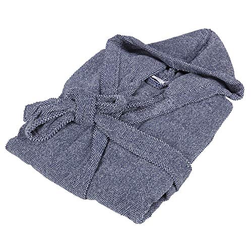 fazzini-sale-e-pepe-accappatoio-con-cappuccio-spugna-cotone-500-gr-m2-taglia-m image 2