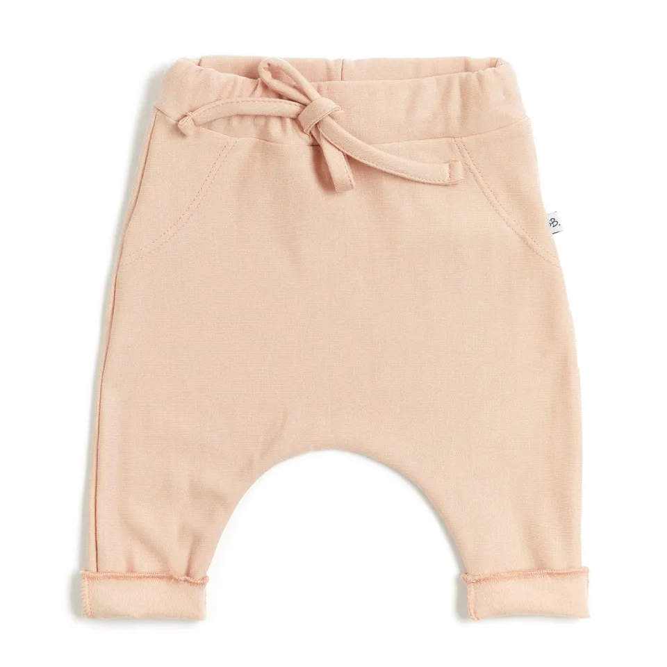 bamboom-pure-rosa-04-pantaloncino-neonato-in-bamb image 1