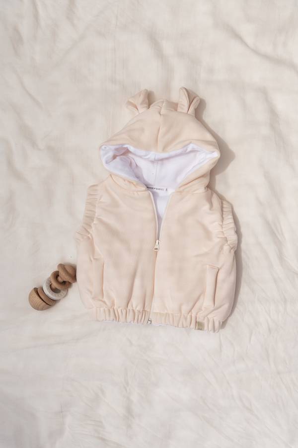 bamboom-bodywarmer-comfy-con-orecchie-water-peach-114-smicato image 1